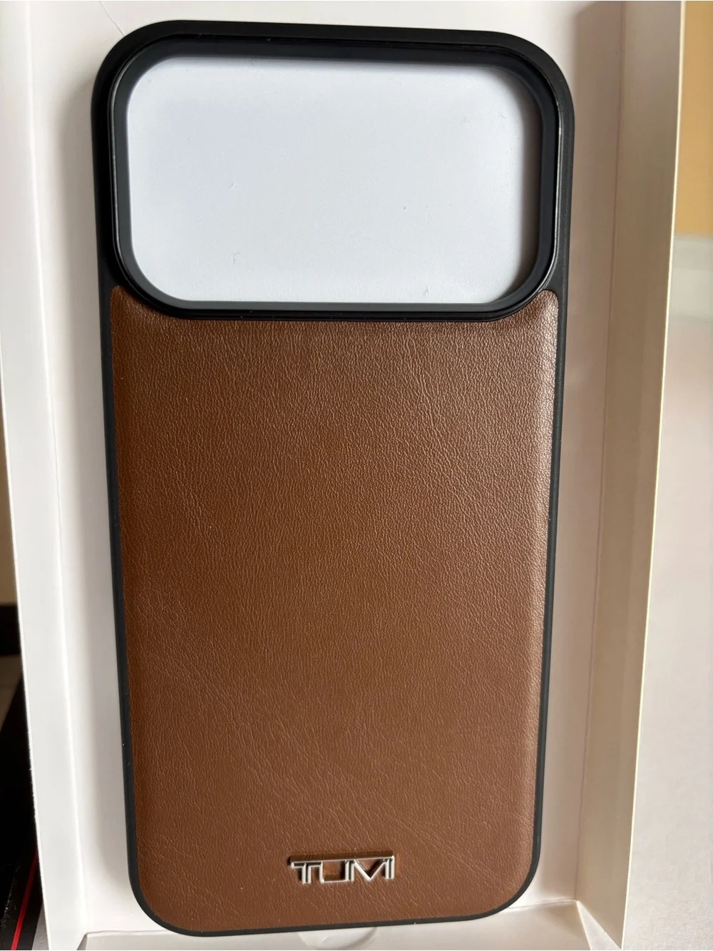 Tumi Leather Protective Case For iPhone 17 Pro Max